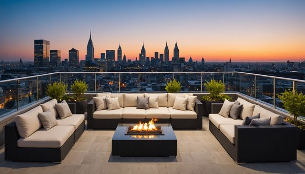 La rareté et l'exclusivité des biens avec terrasse ou vue dégagée dans la capitale